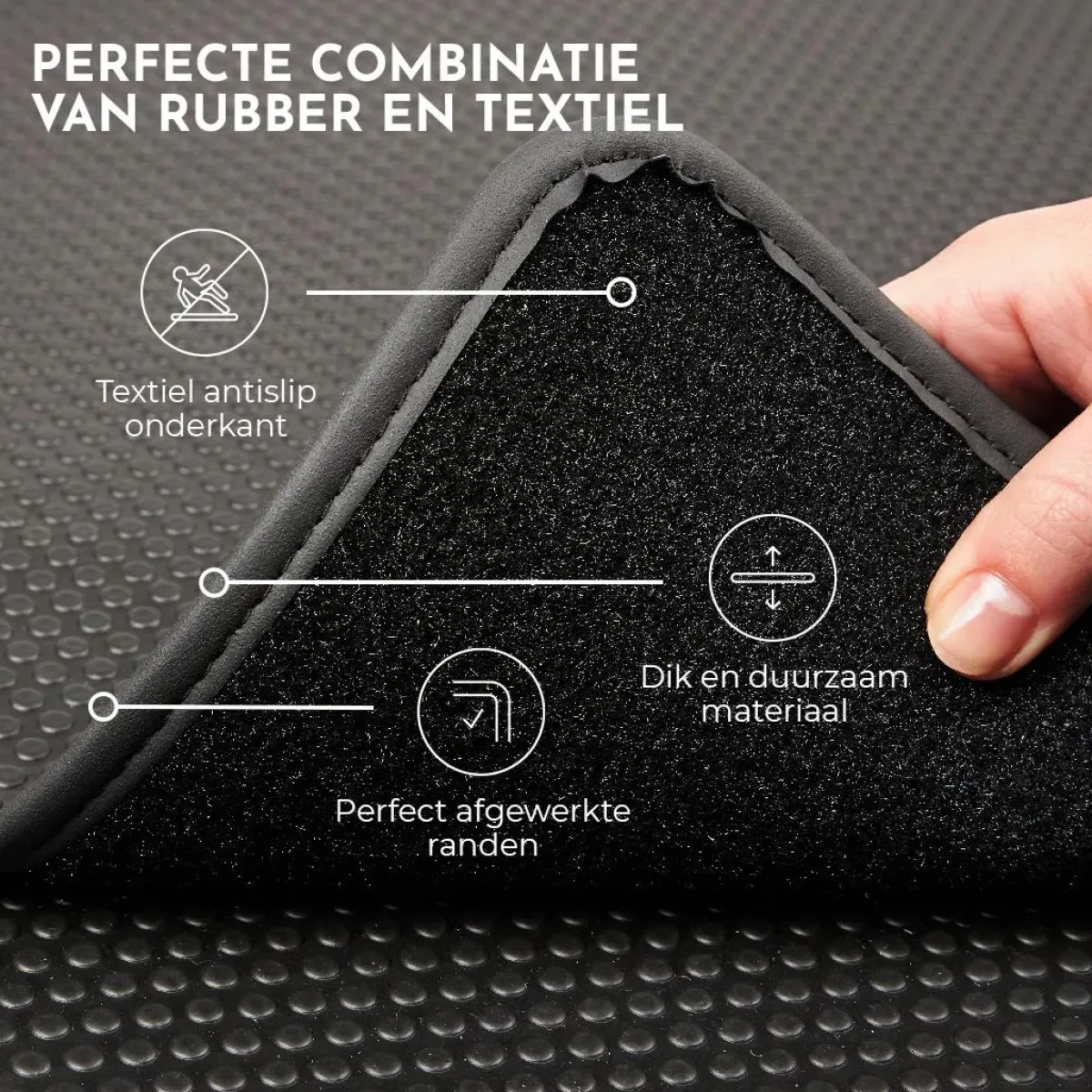 Online Rubber Kofferbakmat voor Volkswagen Beetle Automatten