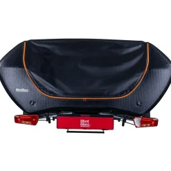 Clearance Senja trekhaakkoffer 300 liter+Sarek fietsendrager Trekhaakkoffers