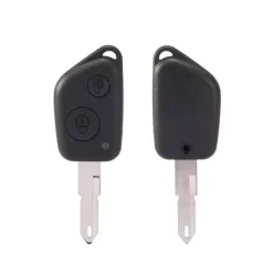 Online Sleutelbehuizing 2 knops geschikt voor Peugeot Autosleutelhoesjes