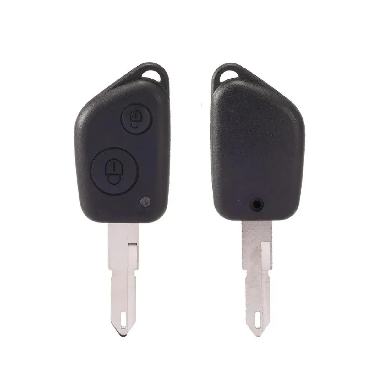 Online Sleutelbehuizing 2 knops geschikt voor Peugeot Autosleutelhoesjes