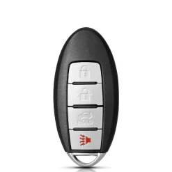 Best Sleutelbehuizing 4 knops geschikt voor Nissan Autosleutelhoesjes