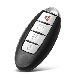 Best Sleutelbehuizing 4 knops geschikt voor Nissan Autosleutelhoesjes