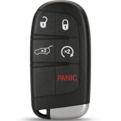 Sale Sleutelbehuizing 5 knops geschikt voor Fiat Autosleutelhoesjes