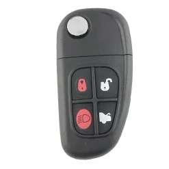Discount Sleutelbehuizing 4 knops geschikt voor Jaguar Autosleutelhoesjes