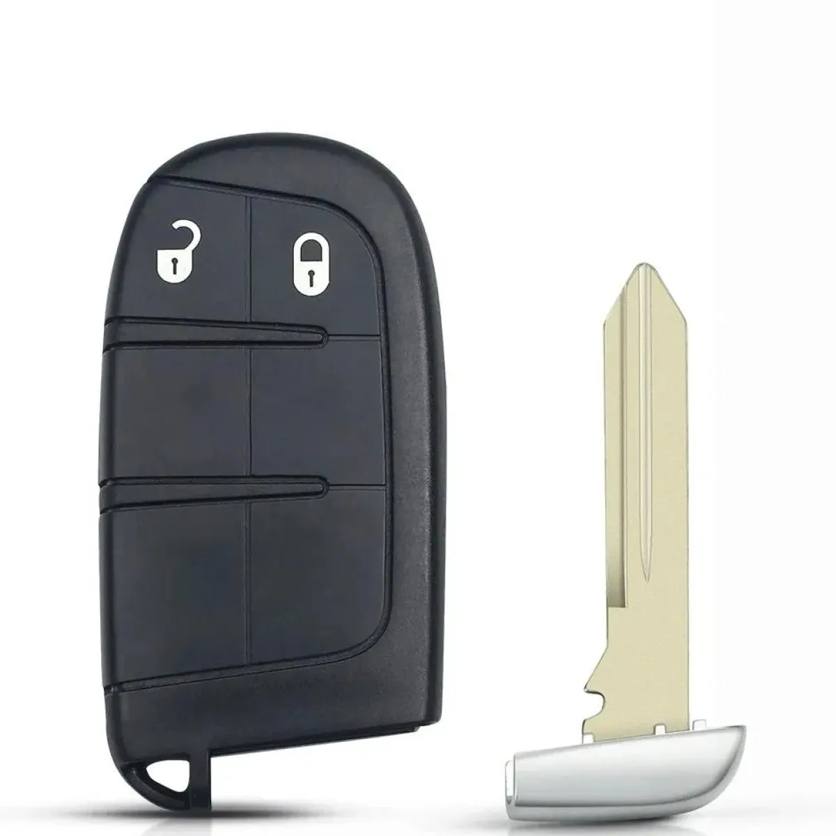 Best Sleutelbehuizing 2 knops geschikt voor Fiat Autosleutelhoesjes