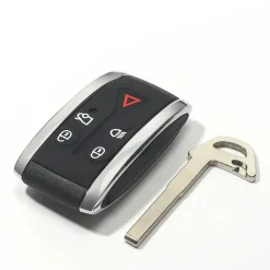 Sleutelbehuizing 5 knops geschikt voor Jaguar Autosleutelhoesjes