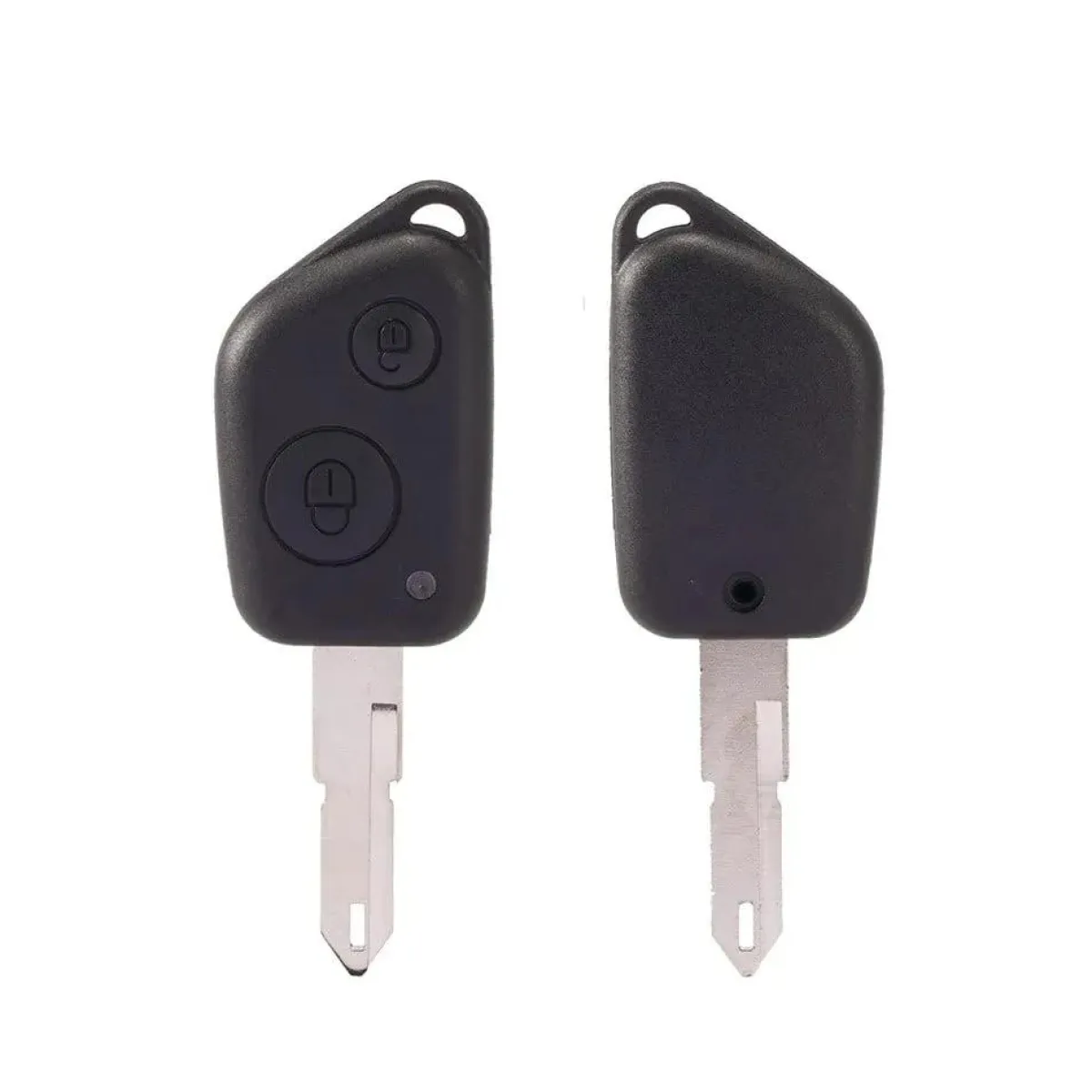 Online Sleutelbehuizing 2 knops geschikt voor Peugeot Autosleutelhoesjes
