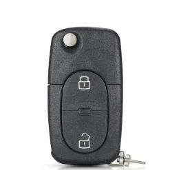 Outlet Sleutelbehuizing 2 knops geschikt voor Audi Autosleutelhoesjes