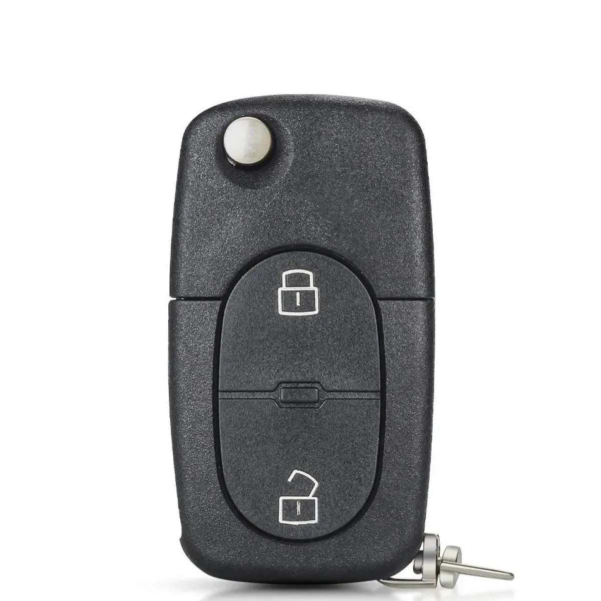 Outlet Sleutelbehuizing 2 knops geschikt voor Audi Autosleutelhoesjes