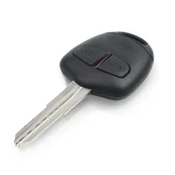 Sleutelbehuizing 2 knops geschikt voor Mitsubishi Autosleutelhoesjes