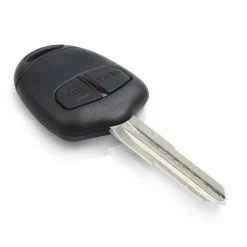 Sleutelbehuizing 2 knops geschikt voor Mitsubishi Autosleutelhoesjes