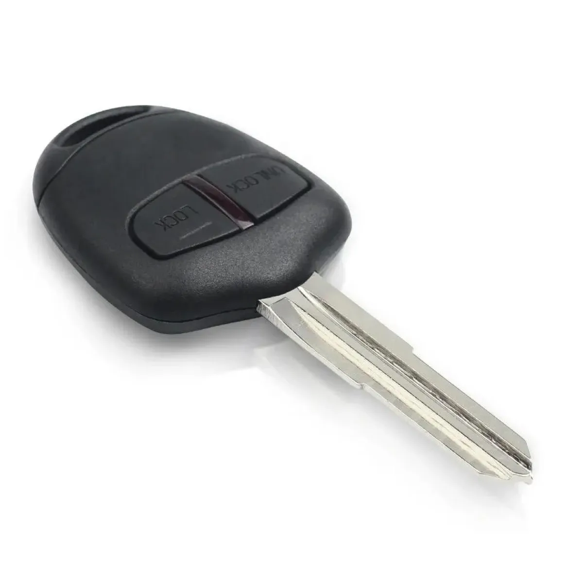 Sleutelbehuizing 2 knops geschikt voor Mitsubishi Autosleutelhoesjes