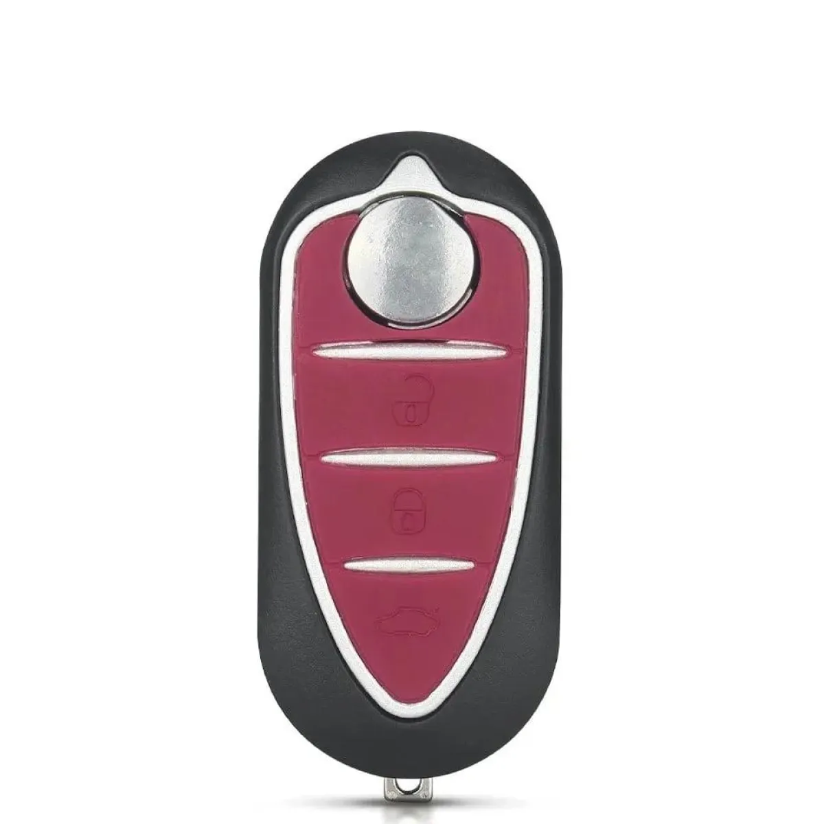 New Sleutelbehuizing 3 knops geschikt voor Alfa Romeo Autosleutelhoesjes