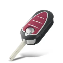 New Sleutelbehuizing 3 knops geschikt voor Alfa Romeo Autosleutelhoesjes
