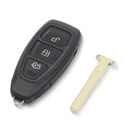 New Sleutelbehuizing 3 knops geschikt voor Ford Autosleutelhoesjes
