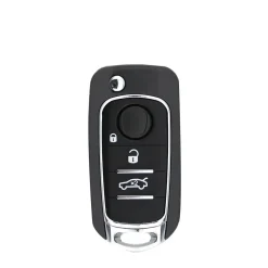 New Sleutelbehuizing 3 knops geschikt voor Fiat Autosleutelhoesjes