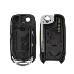 New Sleutelbehuizing 3 knops geschikt voor Fiat Autosleutelhoesjes