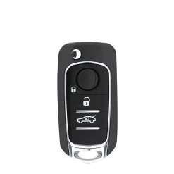 New Sleutelbehuizing 3 knops geschikt voor Fiat Autosleutelhoesjes