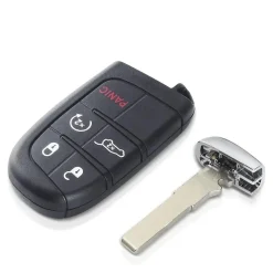 Online Sleutelbehuizing 5 knops geschikt voor Fiat Autosleutelhoesjes