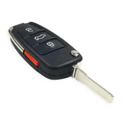 Sleutelbehuizing 3 knops geschikt voor Audi Autosleutelhoesjes