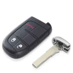 Hot Sleutelbehuizing 3 knops geschikt voor Fiat Autosleutelhoesjes
