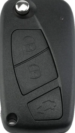 Outlet Sleutelbehuizing 3 knops geschikt voor Fiat Autosleutelhoesjes
