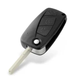 Outlet Sleutelbehuizing 3 knops geschikt voor Fiat Autosleutelhoesjes