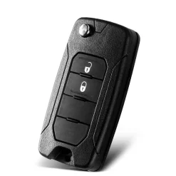 New Sleutelbehuizing 2 knops geschikt voor Jeep Autosleutelhoesjes
