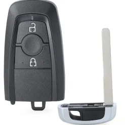 New Sleutelbehuizing 2 knops geschikt voor Ford Autosleutelhoesjes