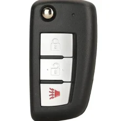 Sale Sleutelbehuizing 3 knops geschikt voor Nissan Autosleutelhoesjes