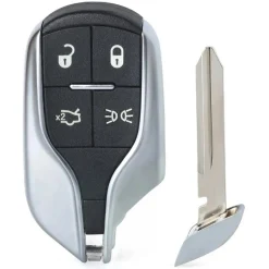Sleutelbehuizing 4 knops geschikt voor Maserati Autosleutelhoesjes