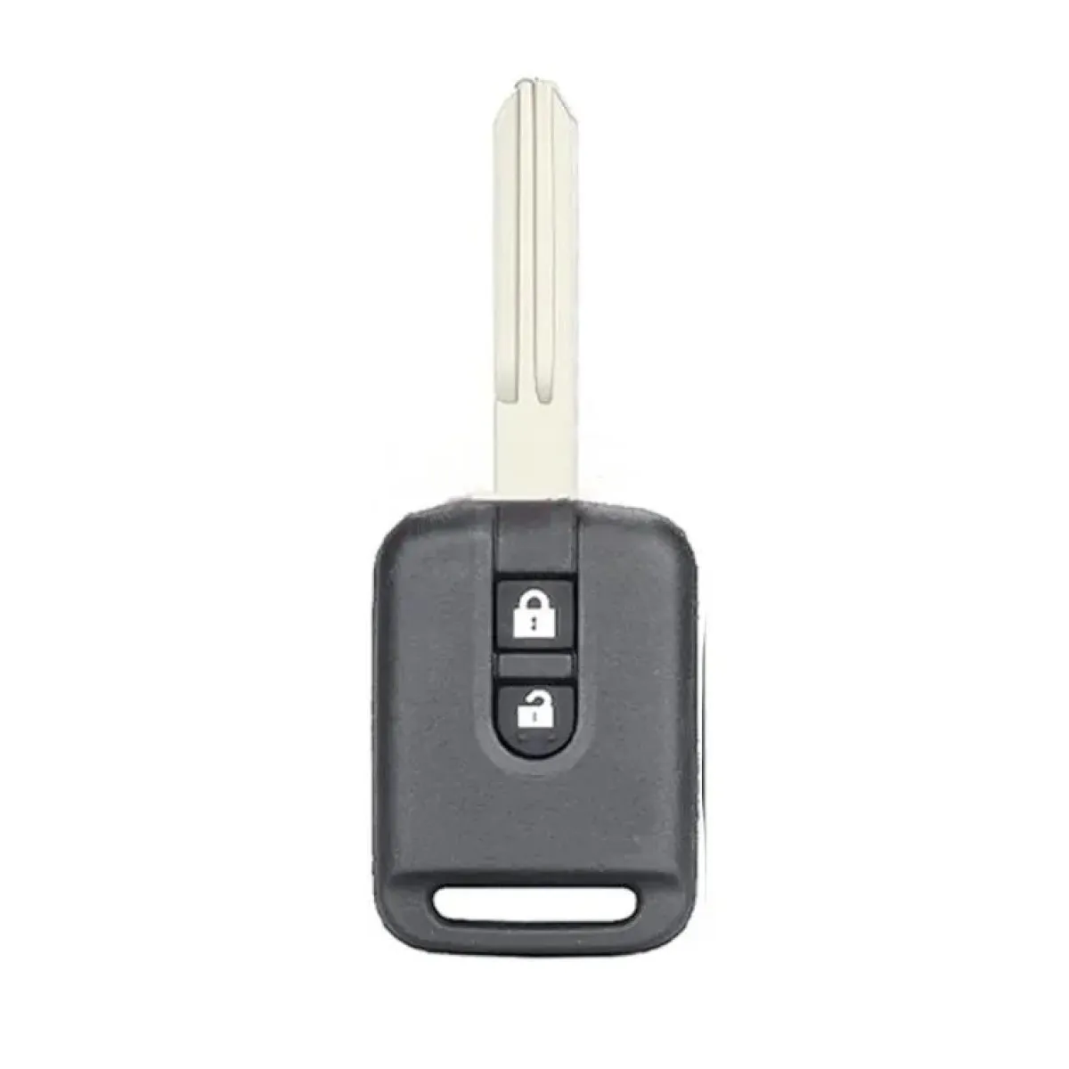 New Sleutelbehuizing 2 knops geschikt voor Nissan Autosleutelhoesjes