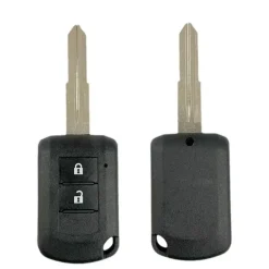 New Sleutelbehuizing 2 knops geschikt voor Mitsubishi Autosleutelhoesjes