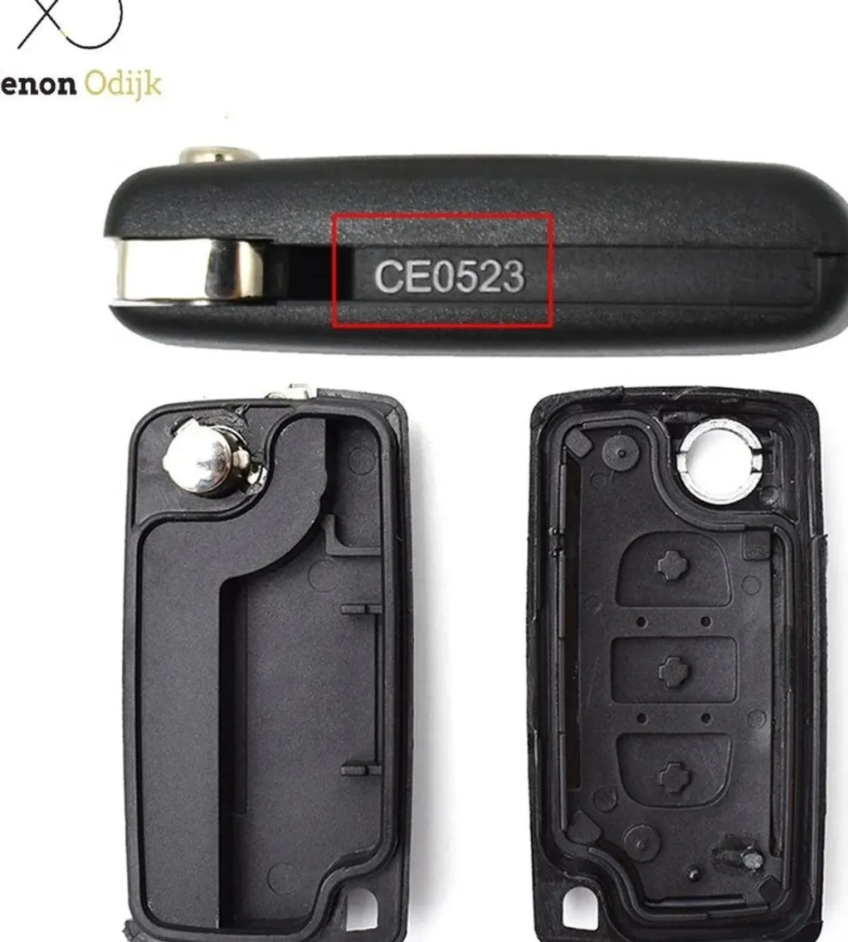 Outlet Sleutelbehuizing voor Citroen/Peugeot/Fiat Autosleutelhoesjes