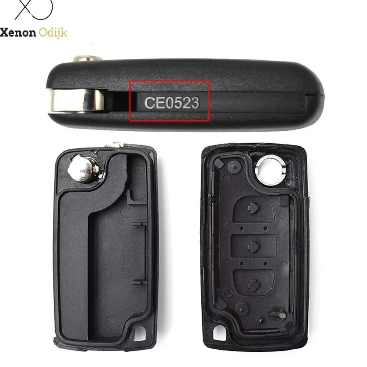 Outlet Sleutelbehuizing voor Citroen/Peugeot/Fiat Autosleutelhoesjes