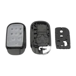 Best Smart key behuizing 4 knops geschikt voor Honda Autosleutelhoesjes