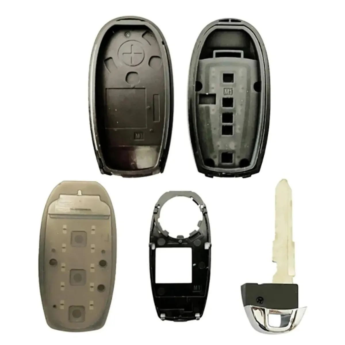 Discount Smart key behuizing 2 knops geschikt voor Smart Autosleutelhoesjes