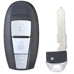 Hot Smart key behuizing 2 knops geschikt voor Smart Autosleutelhoesjes