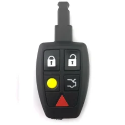 Online Smart key behuizing 5 knops geschikt voor Smart Autosleutelhoesjes