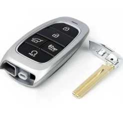 Hot Smart key behuizing 5 knops geschikt voor Hyundai Autosleutelhoesjes