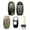 Hot Smart key behuizing 3 knops geschikt voor Smart Autosleutelhoesjes