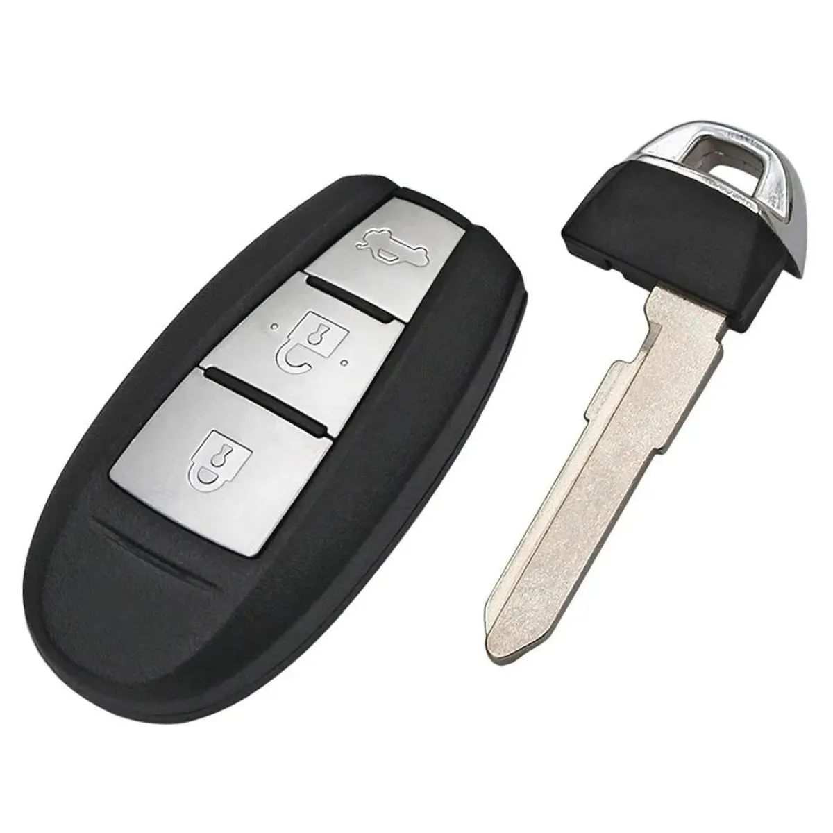 Hot Smart key behuizing 3 knops geschikt voor Smart Autosleutelhoesjes