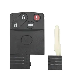 Discount Smart key behuizing 4 knops geschikt voor Mazda Autosleutelhoesjes