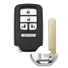 Hot Smart key behuizing 4 knops geschikt voor Honda Autosleutelhoesjes