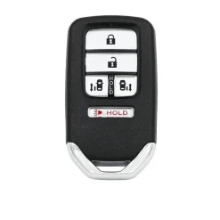Hot Smart key behuizing 4 knops geschikt voor Honda Autosleutelhoesjes