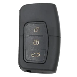 Best Smart key behuizing 3 knops geschikt voor Ford Autosleutelhoesjes