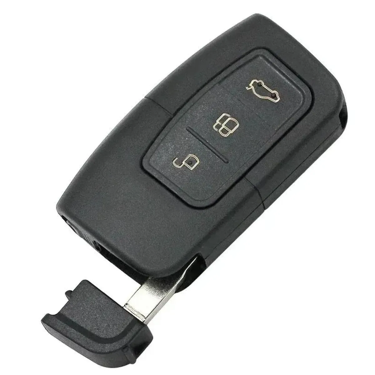 Best Smart key behuizing 3 knops geschikt voor Ford Autosleutelhoesjes