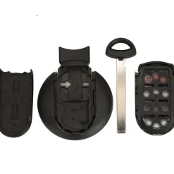 Clearance Smart key behuizing 3 knops geschikt voor Mini Autosleutelhoesjes