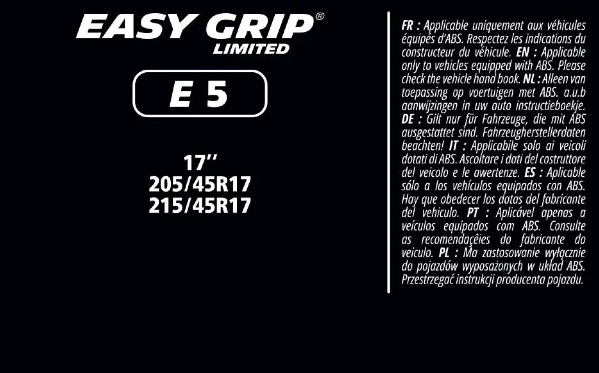 Hot Sneeuwkettingen - Easy Grip - EG-E5 Sneeuwkettingen