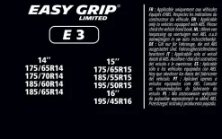 Clearance Sneeuwkettingen - Easy Grip - EG-E3 Sneeuwkettingen